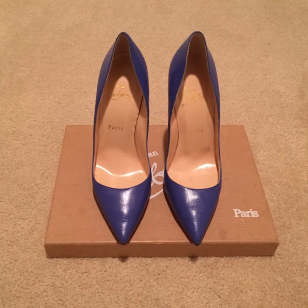 Christian Louboutin So Kate - pervenche, size 39